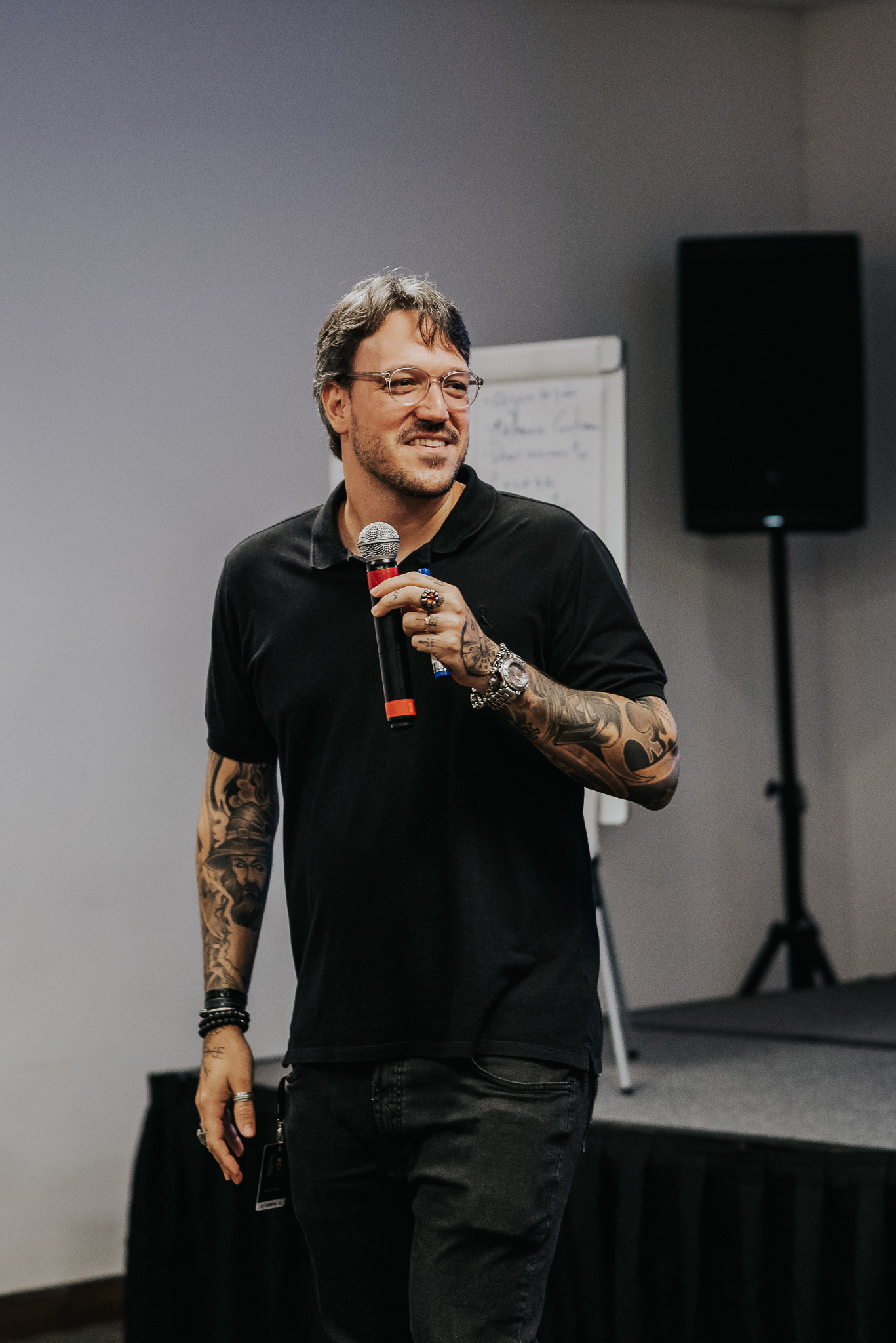 Marcelo Pinazza palestrando