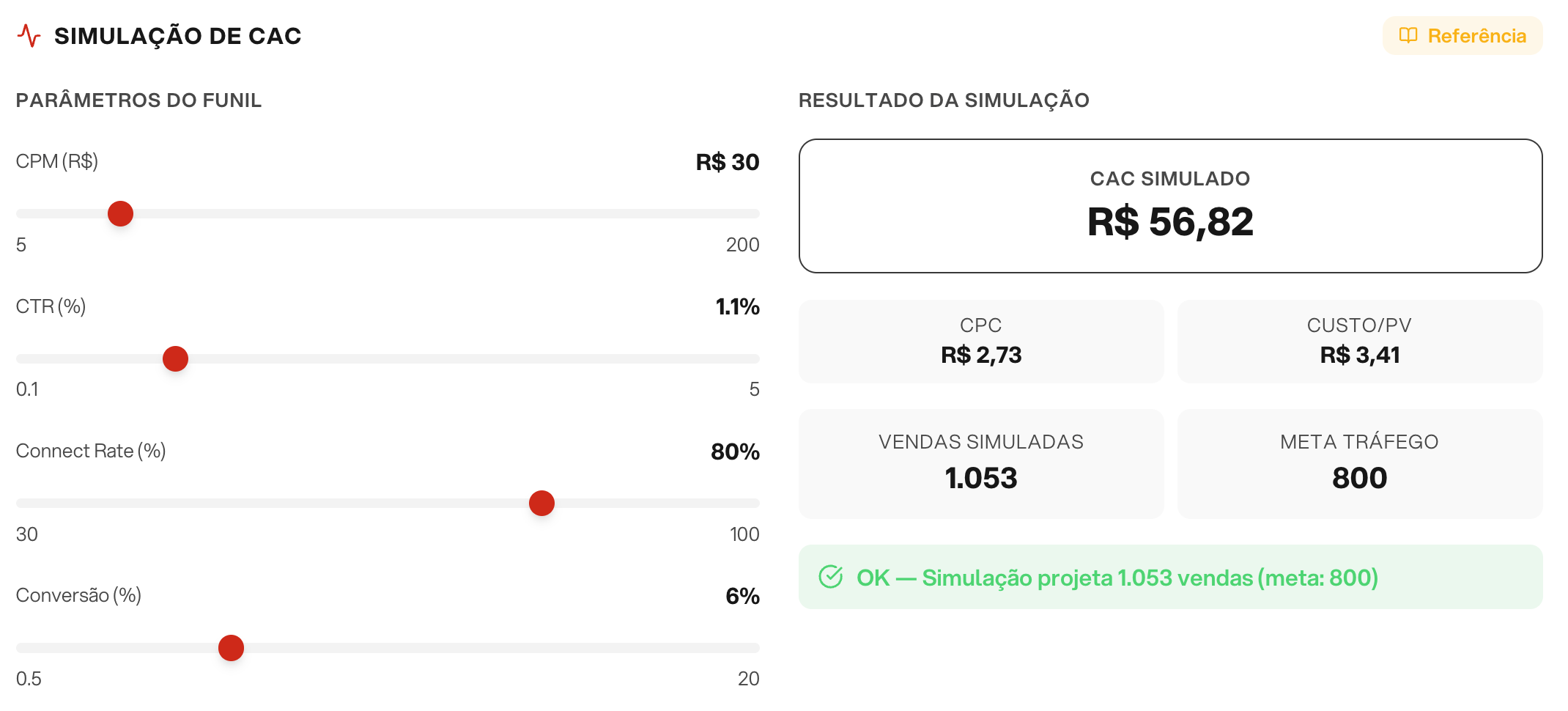 AG Launch - Planejamento Financeiro e Simulação de CAC
